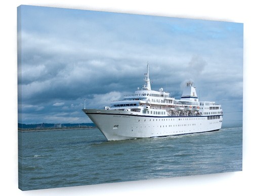 Ship seascape canvas picture - ship,