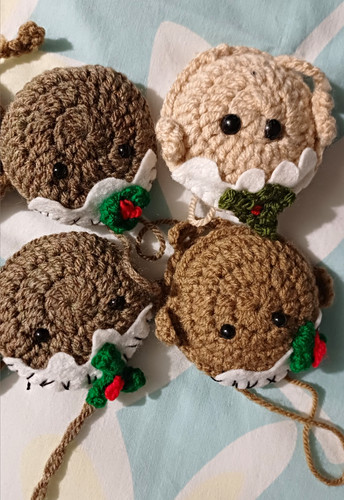 Set handmade crochet - of,