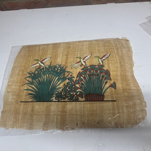 Hand painted egyptian artwork - hand-painted,