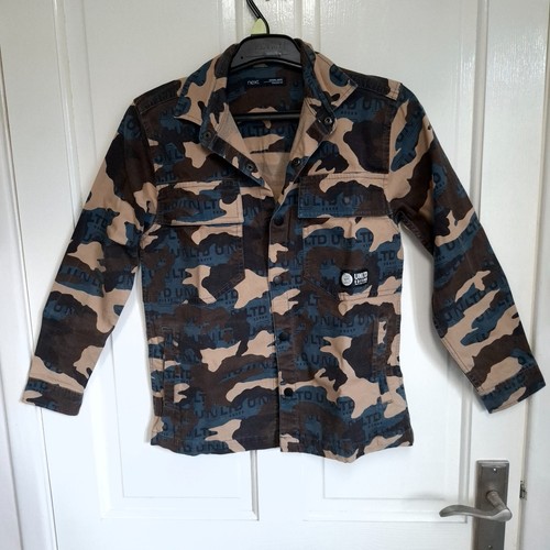 Next boys camo - boys, blue