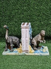 Dinosaur Bookends Ceramic