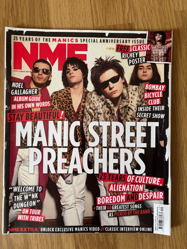 Manic street preachers 25yrs - manic,