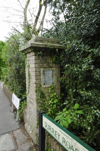 Photo 6x4 old boundary marker - boundary,