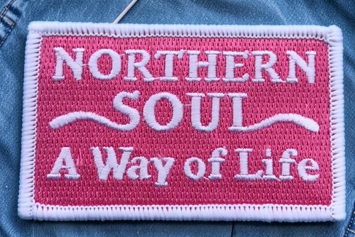 Northern soul iron patch - on,