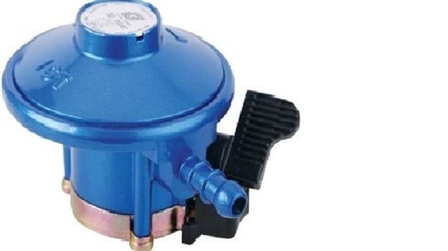 Butane gas regulator - regulator, on