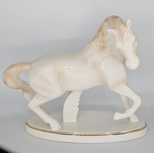Porcelain figure "White horse"