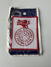 Vintage Coffer Patch - Crewe Alexandra  Square Badge  -  New Old Stock
