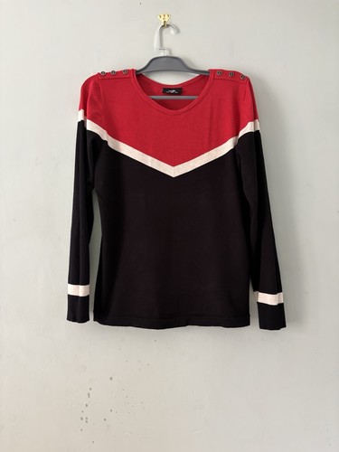 Wallis colour block jumper - block,