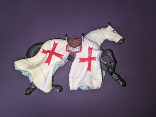 Papo medieval crusader horse - papo,