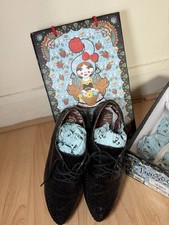 Irregular Choice Smart Shoes Black New Size 5 Uk EU 38