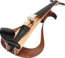 YAMAHA YEV104 NT Natural Silent Violin Electric Musical Instrument 4-Strings