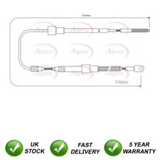 Hand Brake Cable Rear SJR Fits