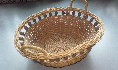 Basket handmade - basket, braided