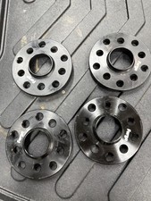 Alloy Wheel Spacers Kit 11mm Front 16mm Rear + Extended Bolts 5x112 VW AUDI 