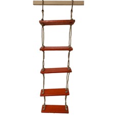 5 Steps Orange Painted Rope