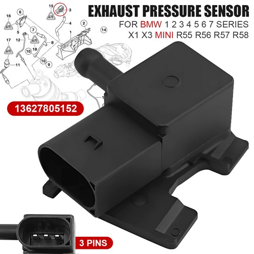 Exhaust pressure sensor - pressure,