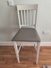 Breakfast bar chair stool  grey from John Lewis - collection from York