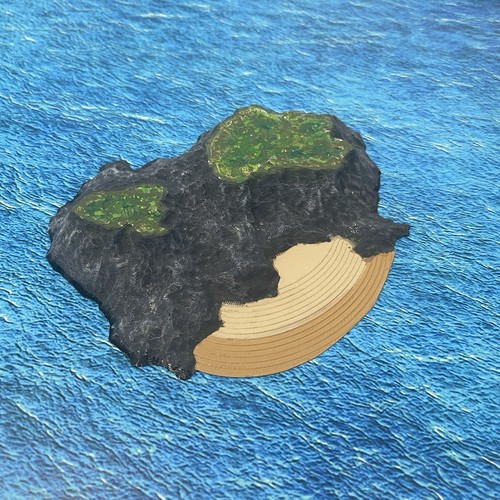 Island terrain for - island, 1:1250