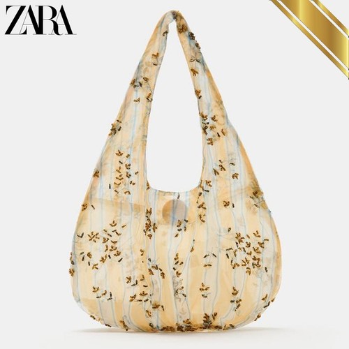 Zara applique print bag - applique, women