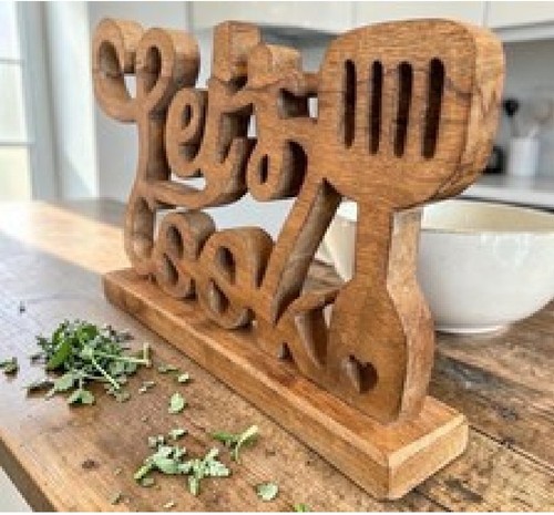 Rustic mango wood - mango, “let’s