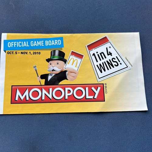 Mcdonald official monopoly - official,