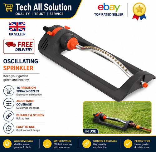 Hozelock rectangular sprinkler - hozelock,