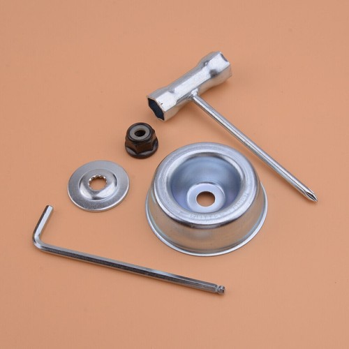 Strimmer metal blade fixing - blade,