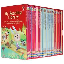 Usborne Reading 50 Books Box Set (with Free Audio Online) - Ages 5+ -Paperback