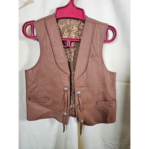 Vintage joo kay - tan, leather