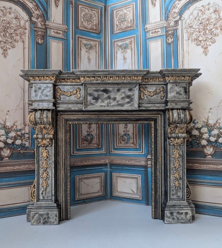 Dolls house very ornate french - very,