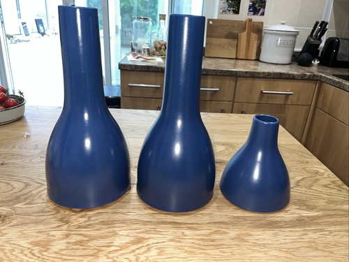 Ikea blue bottle - ikea, vase