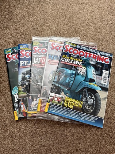 Scootering magazine back - scootering,