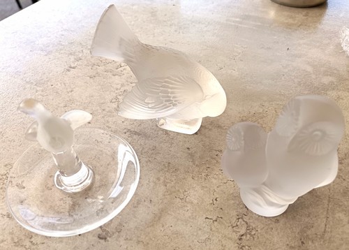 Lalique sparrow c1930 - lalique:,