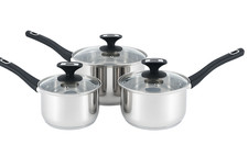 3-Piece Stainless Steel