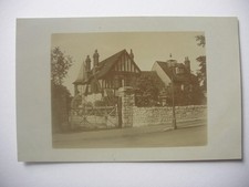 Barn House , Whitstable , Queen Mary's Home - vintage sepia real photograph