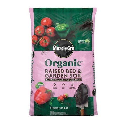 Organic raised bed - organic,