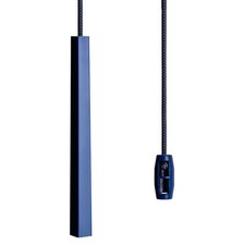 Navy Blue Bathroom Light Pull