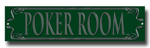 Poker room home bar metal - poker,