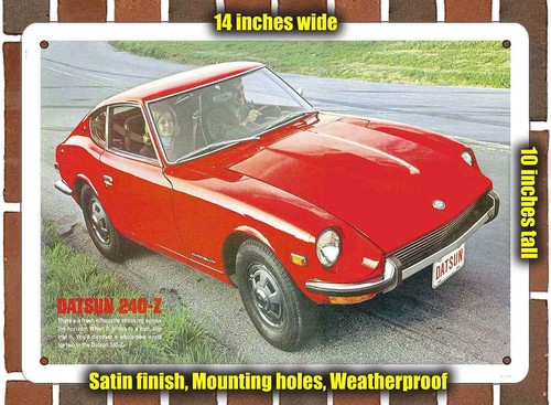 Metal sign 1970 - sign,