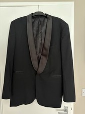 Moss Bros suit jacket black