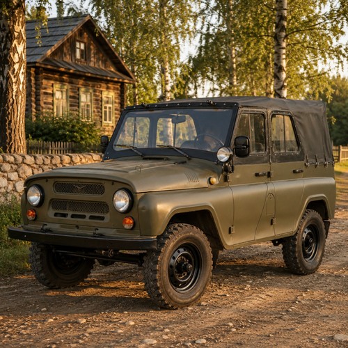 1972 uaz 469 wall - 1972, print