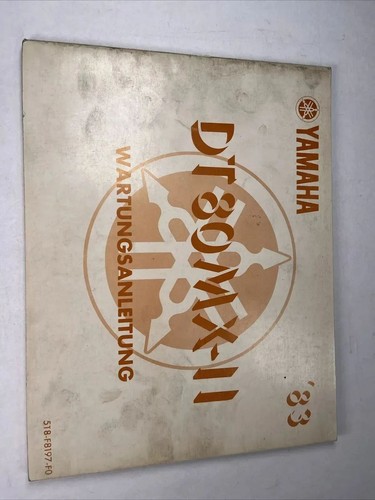 Yamaha dt80mx service - yamaha, dt80mx-ii