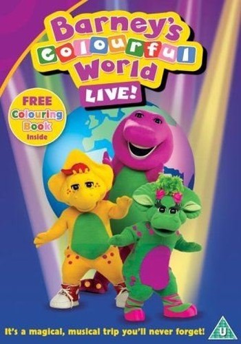 Barney colourful world live - world,
