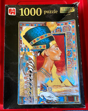 THE QUEEN OF ARMANA/AMARNA 1000 GOLD FOIL Jigsaw Puzzle Joadoor Nefertiti/Egypt