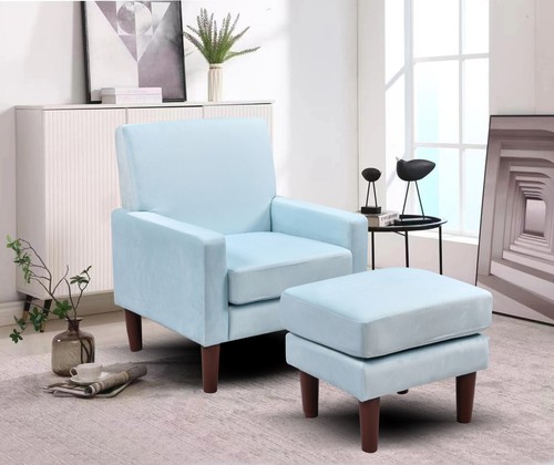 Plush velvet chair - plush,