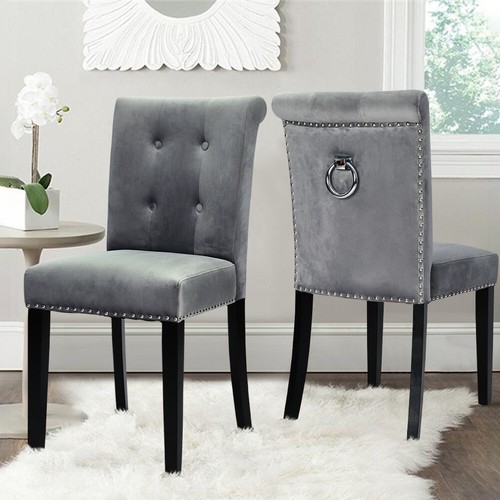 Velvet dining chair knocker - dining,