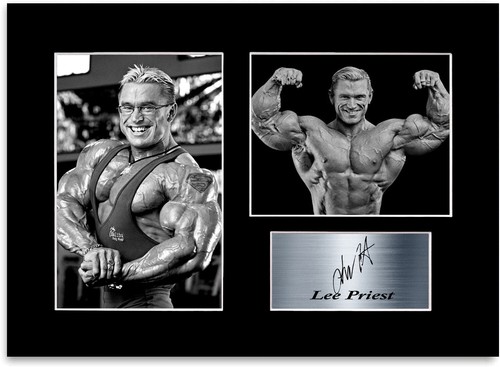 Lee priest bodybuilder - lee, signed