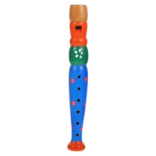 Children wooden recorder - children's,