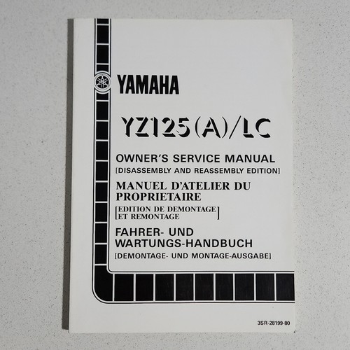 Yamaha yz125 motorbike - yz125, (a)/lc
