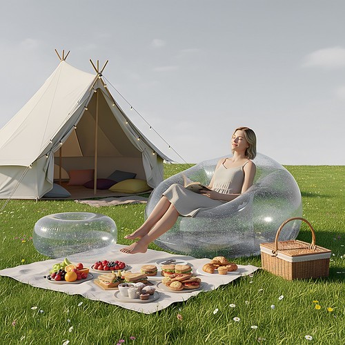 Inflatable deluxe lounge - deluxe,